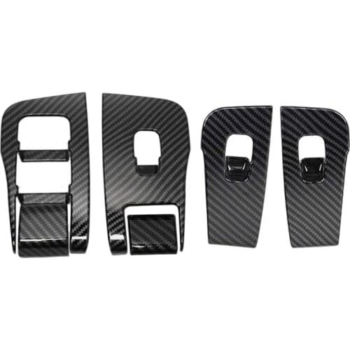 AU04 -Modified Protective Stickers to Prevent Scratches and Bumps on the Carbon Fiber Riser Panel for Tesla Model 3