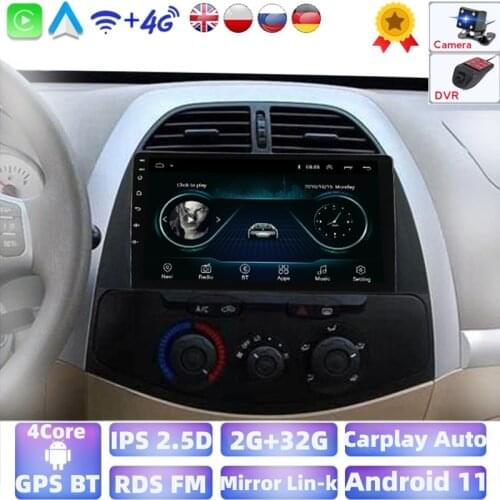 Android 9 Car Radio Multimedia Video Player Navigation GPS For Chery Tiggo T11 1 2005-2013 No Dvd Double Din Car Stereo