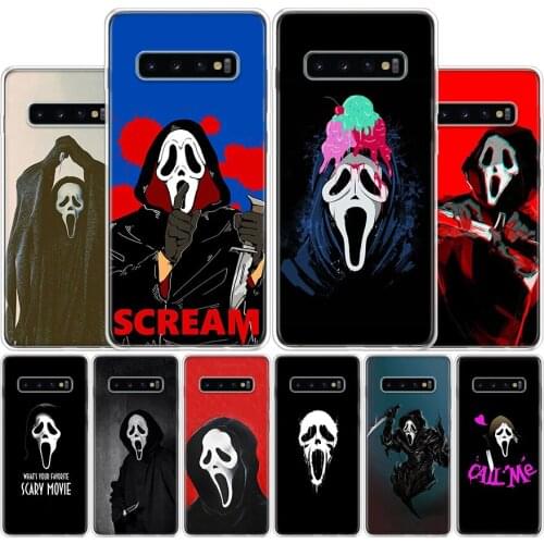 Ghostface Scream Phone Case For Samsung Galaxy A51 A71 A50S A30S A10 A20E A40 A70 M30S A91 A01 A6 A7 A8 A9 Plus + Cover