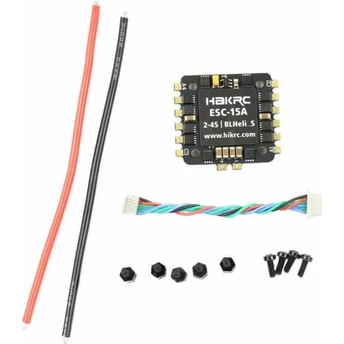 HAKRC 15A / 20A Blheli_S BB2 2-4S Dshot 4 In 1 ESC Speed Controller for 130 180 210 250 DIY FPV Racing Drone Multcopter Outdoor