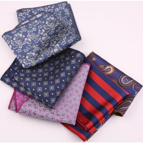 Linbaiway Classic Pocket Square for Mens Suits Handkerchiefs For Wedding Party Pocket Towel Suit Accessories Custom LOGO