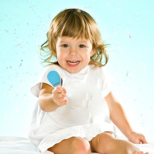 Give Children Best Enlightenment Toy Gift Castanets Musical Instruments Baby Wooden Clapper Educational Gift Random Color