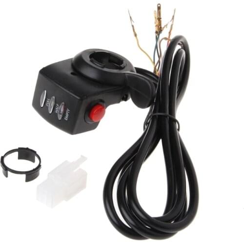 2019 New E-bike 36V E-Bicycle Thumb Throttle Handle Bar Grip Gas Twist Throttle Electric Scooter Auto Accessories