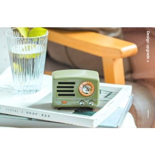 Portable high sound quality small retro Bluetooth radio speaker J03