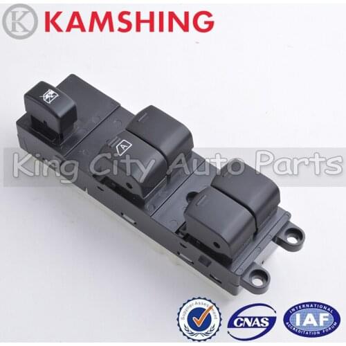 Front Left Window Electric Power Master Switch For Nissan Qashqai J10 2.0 dCi 4WD Pathfinder R51 Navara D40 OEM#25401JD001