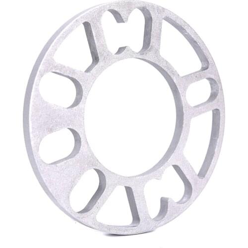 2PCS Universal Alloy 3mm 5mm 8mm 10mm Aluminum Wheel Spacer Shims Plate