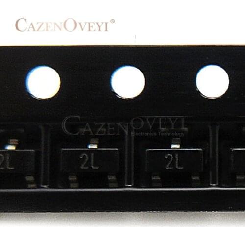 100pcs/lot 2N5401 2L MMBT5401 2L SOT23-3 SOT23 SMD transistor New original In Stock