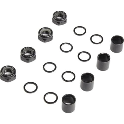 2020 New Skateboard Accessories Axle Washer Bearing Spacer Nuts Speed Rings for Longboard Repair Rebuilding Kit