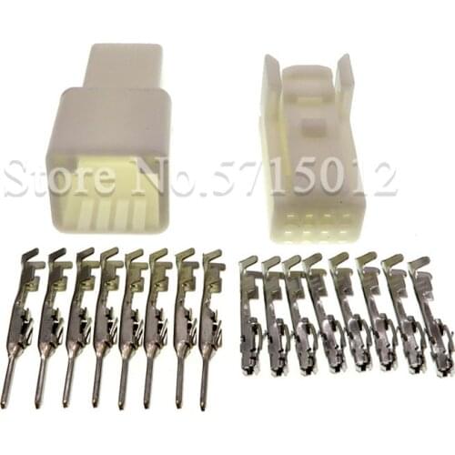 8 Hole 1376352-1 Automotive Rear View Mirror Socket Female Male Reading Light Plug For Nissan Toyota BYD