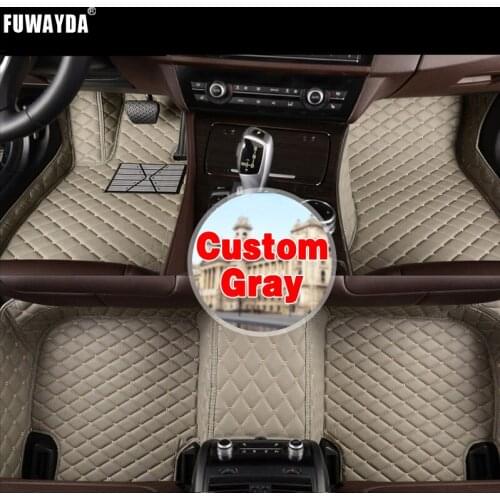 FUWAYDA Custom fit car floor mats made for Jac T5 Rein13 s5 faux s5 car accessories car-styling waterproof 3D Free shipping