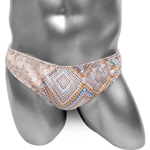 Shiny Softy Sissy Panties With Lace Mens Briefs Underwear Sexy Lingerie Low Rise Exotic Crossdressers Underpants