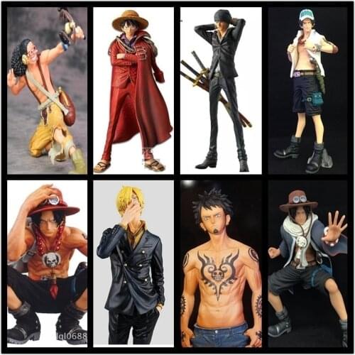 One Piece Newest Figure KOA King of Artist The 20th Monkey .D.Luffy Zoro Ace Sanji Usopp Law Action Figure Collection Model Toy