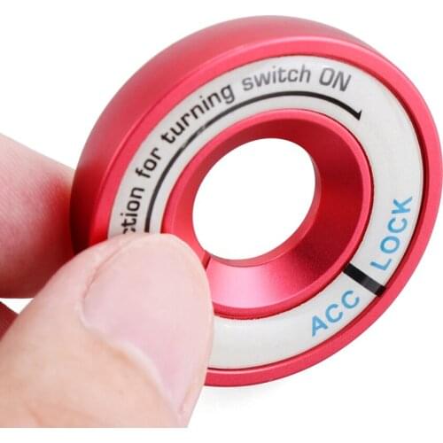 Car styling Luminous Ignition Key Ring Switch Cover For VW Passat POLO GOLF 6 Jetta MK5 MK6 Skoda Octavia Fabia YETI