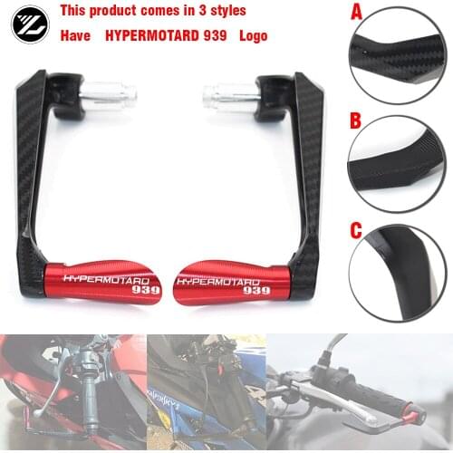 For Ducati Hypermotard 939 2018 Motorcycle Handguards Handlebar Grips Protector bar ends Levers Guard