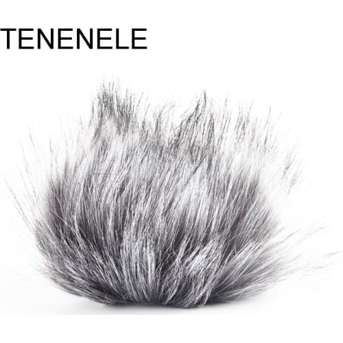 For Tascam DR 100 MK II Recording Pen Muff Windscreen Cover Fur Furry Windshield For TASCAM DR 22WL 44WL 05 40 Microphone Mic