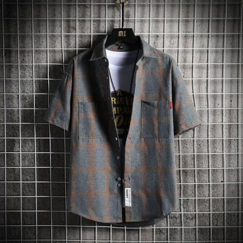 Мужские клечатые рубашки DYB&ZACQ China At AliExpress