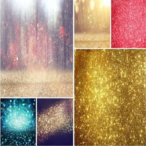 Fantasy Glitter Star Polka Dot Light Bokeh Photography Backdrop Wedding Birthday Party Baby Child Photo Background 210330TGZ-S3