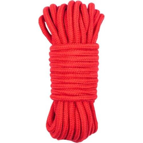 Sex Shibari Kinbaku Rope Kinky Play 10m BDSM Bondage Restraints Rope for Adult Games Black Pink GN