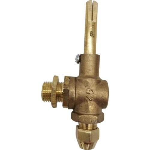 Refined Brass Sturdy 1/4" No-Rust Bathroom Faucet Accessories Manifold Shower Water Segregator Switch Valve