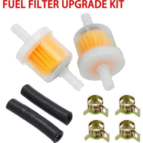 Car Dirt Pocket Bike Oil Filter Petrol Gas Gasoline Liquid Fuel Filter For Scooter Motorcycle Motorbike Motor