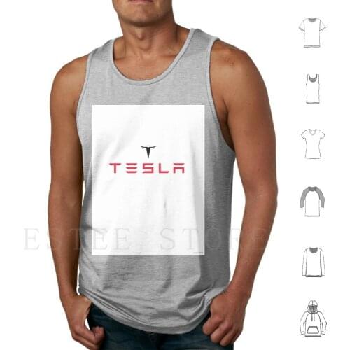 Tesla Motors Classic T Shirts Tank Tops Vest Sleeveless Tesla Tesla Tesla Motors Tesla Model 3 Elon Elon Musk Tesla