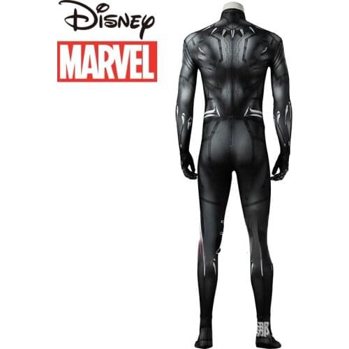 Disney Marvel Black Panther Halloween Costume Adult Cosplay Tight One-Piece Stage Appearance Dress Up