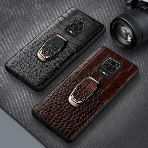 LANGSIDI Magnetic metal ring bracket case For xiaomi redmi note 9S NOTE 7 8 K30 capa back cover For Xiaomi MI 10 PRO 9T 9se a3