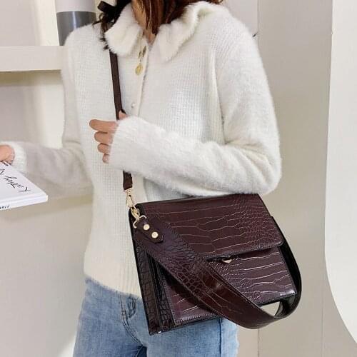 Fashion Women Pu Leather Handbags High Quality Messenger Bags Designer Ladies Small Shoulder Bags Vintage Female Crossbody Bag