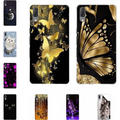 Soft Phone Case For Sony Xperia L3 Case 5.7" Style Colorful Painted Soft TPU Back Phone Cover For Sony Xperia L3 Silicone Cover