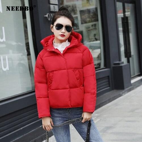 NEEDBO Women Down Jacket Hooded Down Coat White for Women Slim Down Jackets ultra Light Down Coat Winter Oversize Parka Doudoune
