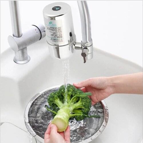 Tap Water Purifier 7 Levels Filtration Double Outlet Faucet Filter Washable Ceramic Percolator Household Kitchen Water Purifier