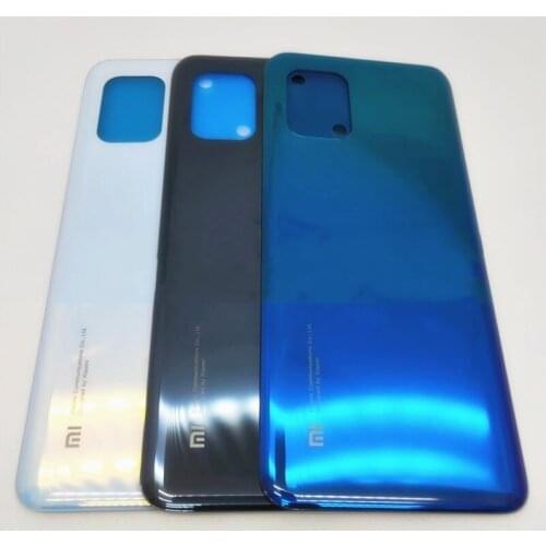 For Xiaomi Mi 10 Lite 5G Version Original Glass Back Cover Battery Cover Rear Cover + Adhesive Replacement Parts