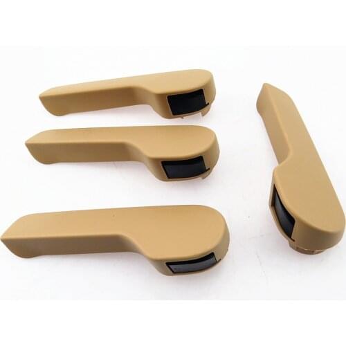 SCJYRXS 4 Pcs Engine Beige Hood Latch Release Handle LHD 1J1823533 For Golf Passat B6 Beetle Scirocco Polo Bora Seat Ibiza
