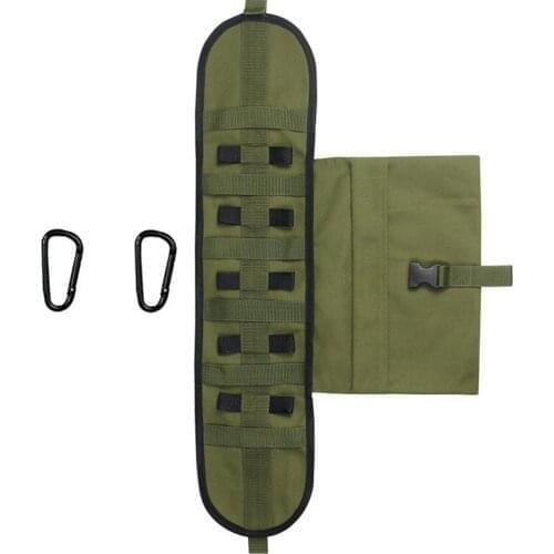 Outdoor Camping Cookware Holder Hanging Folding Tableware Storage Bag Multi-Purpose Fine Workmanship Camping Bag