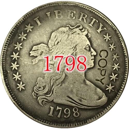 USA 1798 Draped Bust Dollar Copy Coins