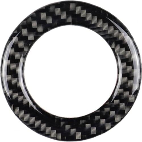 Car Carbon Fiber Steering Wheel Styling Sticker Decor for Volkswagen Golf 6/7