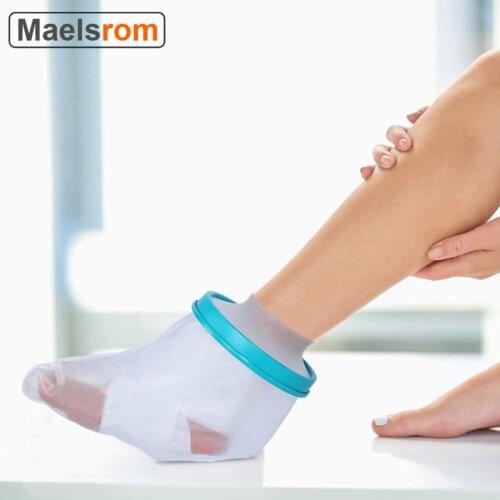 Waterproof Cover for Shower Bath Foot Arm Leg Knees Ankle Cast Cover Protector for Broken Surgery Adult Teenager Multiple size
