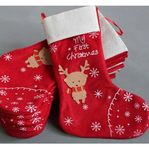 Новогодние носки для подарков WHPHous China At AliExpress