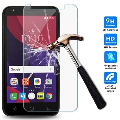 Tempered Glass Premium Screen Protector For Alcatel One Touch Pixi 4 5.0 pixi4 5010 5010D 5010E 5045D 5045X 5045 Cover Case Film