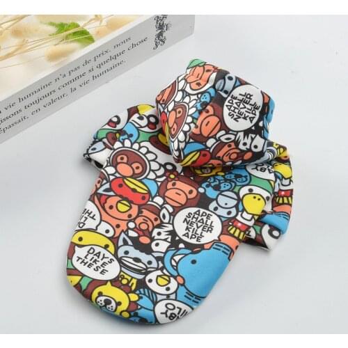 Winter Pet Dogs Hood Hoodies Coat Animal Printed Puppy Jacket Clothes For Small Medium Dog Cat French Bulldog ropa para perro