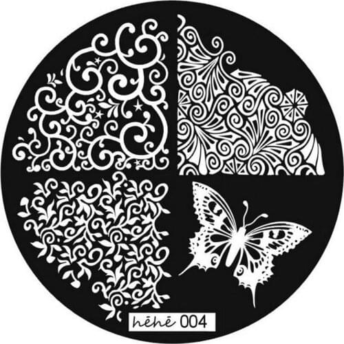 1pcs Fashion DIY Nail Art Image Stamp Stamping Plates Manicure Template 9 Styles Big Sale