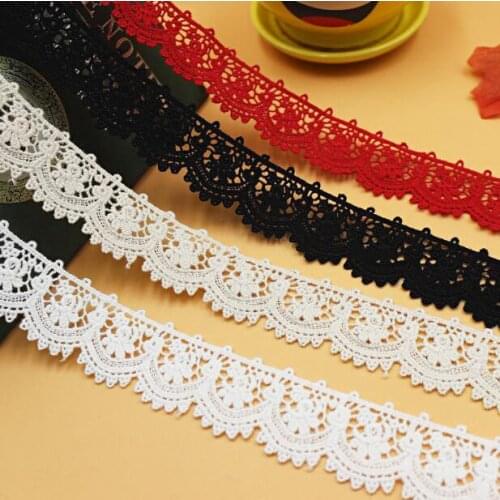 1Yard Width:3cm Cotton Water Solubility Lace Purified Cotton Embroider Lace Sewing Products Garment Accessories(ss-2130)