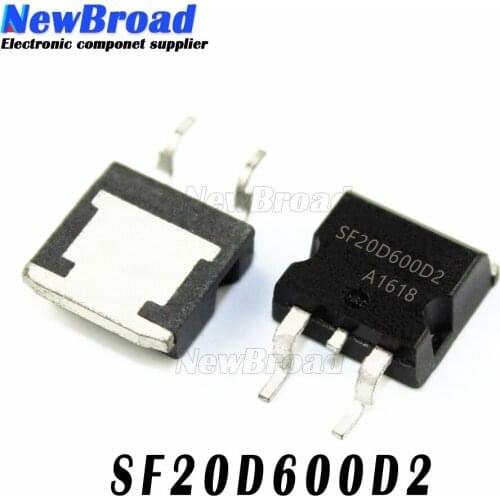10pcs SF20D600D2 TO-263 SF20D600 TO263 20D600 20D600D2 600V 20A new original