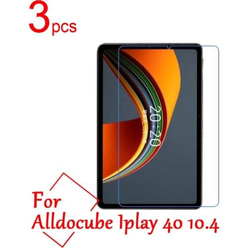 3pcs Ultra Clear/Matte/Nano anti-Explosion LCD Screen Protectors Cover For Alldocube Iplay 40 pro 10.4" Tablet Protective Film