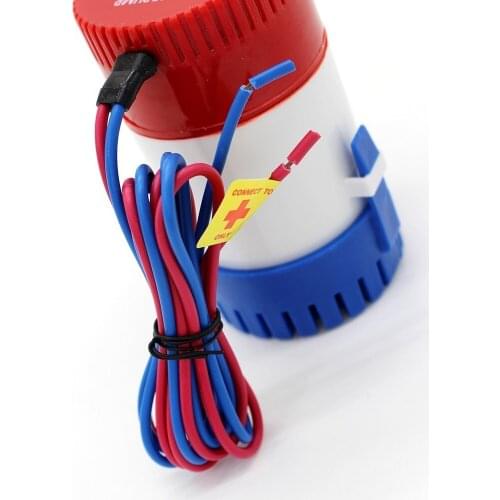 500GPH DC12V Submersible Boat Bilge Water Pump Bilge Marine Pump Free Shipping