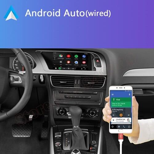 MMI 3G System Screen Adapter Android For Audi A1/A4/S4/A5/S5 Wireless Apple CarPlay Android Interface Prime Mirror Link AirPlay