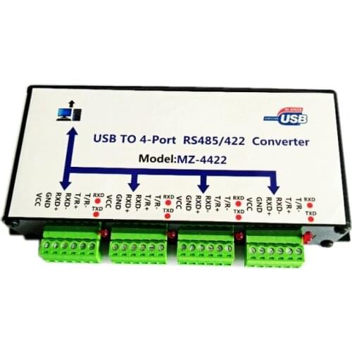 Industrial Grade FT232 Chip USB to 485 422 Four-way Usb to Four-way 485 422 at the Same Time