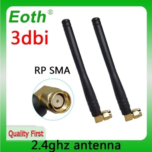 2.4GHz wifi Antenna wifi 3dBi RP-SMA Female 2.4 ghz antena wi fi 2.4G antenne Aerial antennas antenas for Wireless wi-fi Router