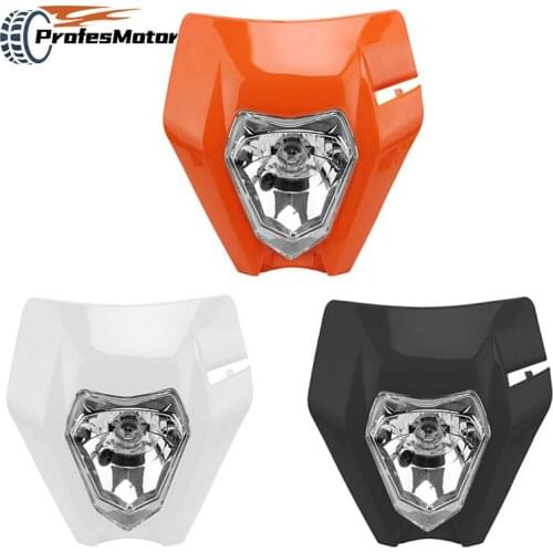 Motorcycle Headlight Supermoto Headlamp For KTM EXC EXCF SXF XC SX XCF XCW XCFW 125 150 250 350 450 530 Enduro Motocross