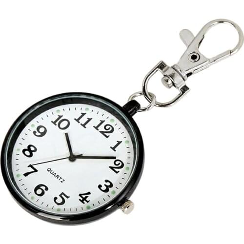 Hot Sell Pocket Watches Fashion Nurse Watch Keychain Fob Clock With Battery Doctor Medical New Arrival 2020 reloj de bolsillo